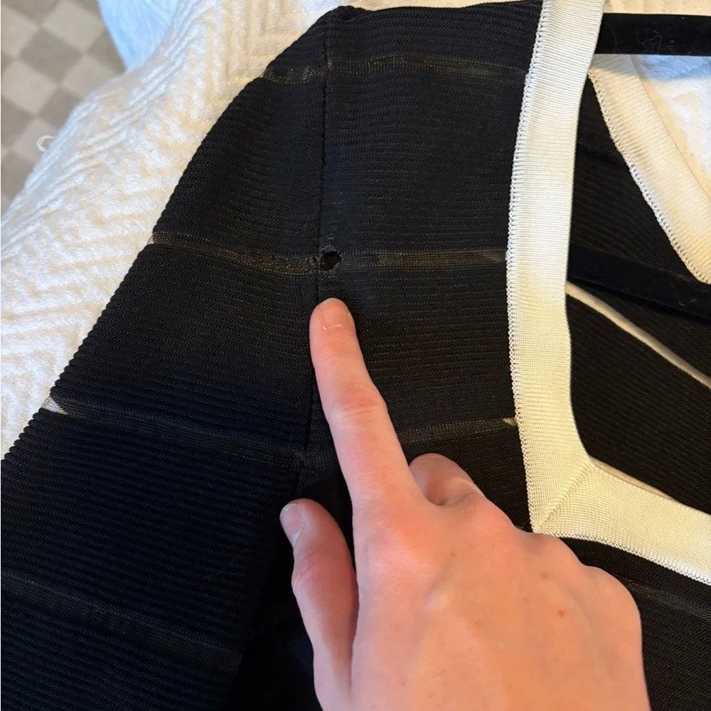 BALMAIN Sheer Bandage Dress| size 38 - Picture 11 of 13